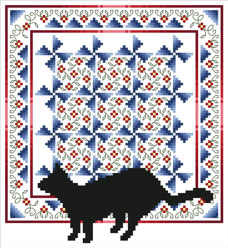 (image for) Cats And Quilts July